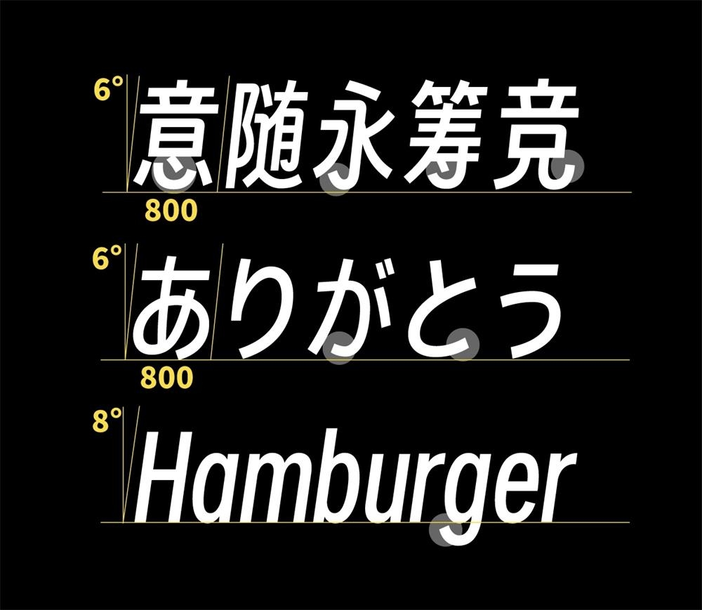 得意黑 字体特点
