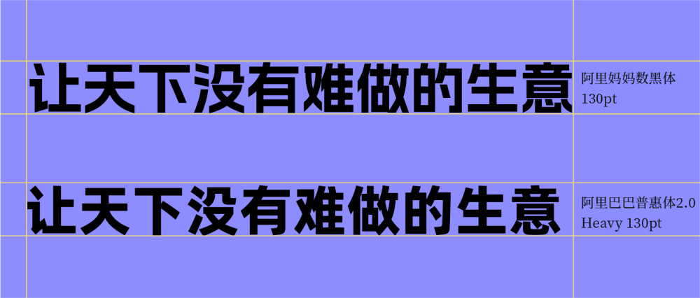 阿里妈妈数黑体 字体特点