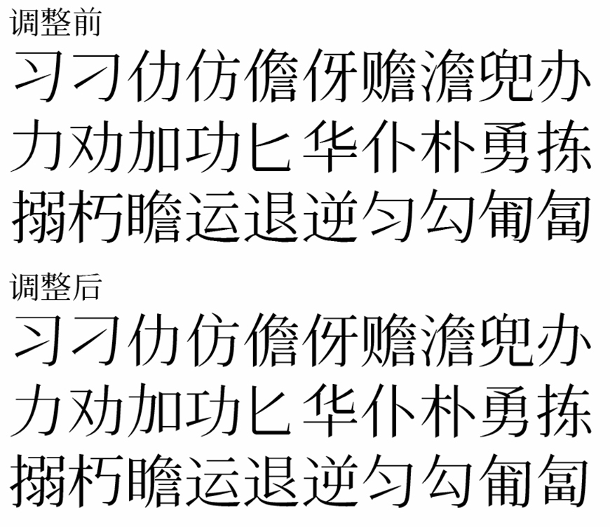 飞花宋体 字体特点