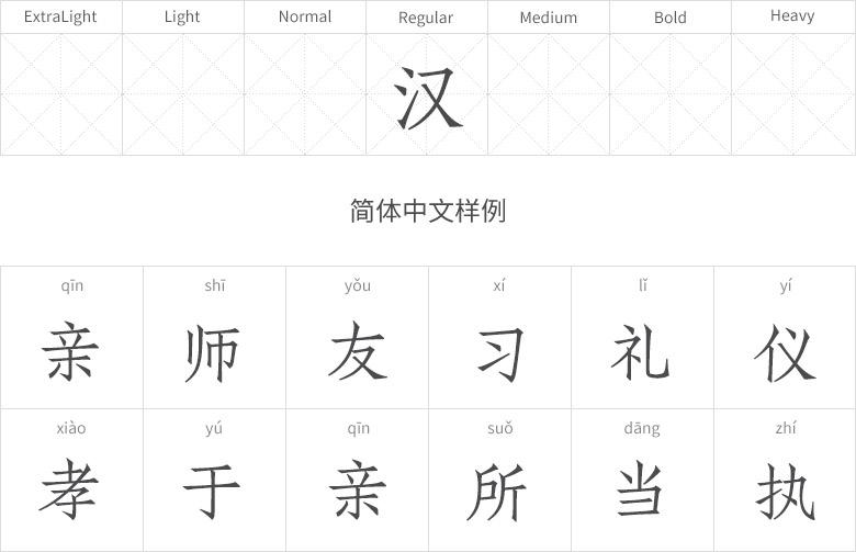 朱雀仿宋 字体案例 3