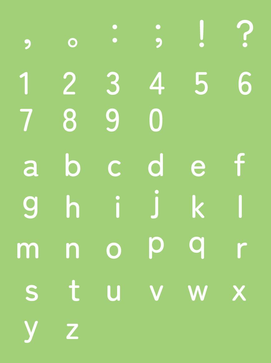 Zen圆体 字体案例 1