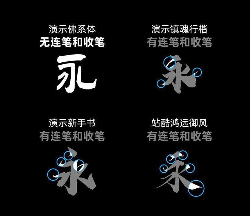 演示佛系体 字体案例 2
