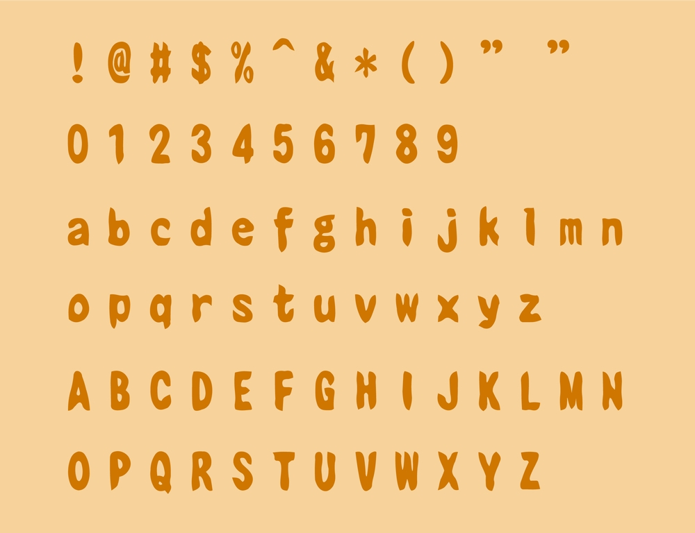 IDFONT壊雲体 字体案例 1