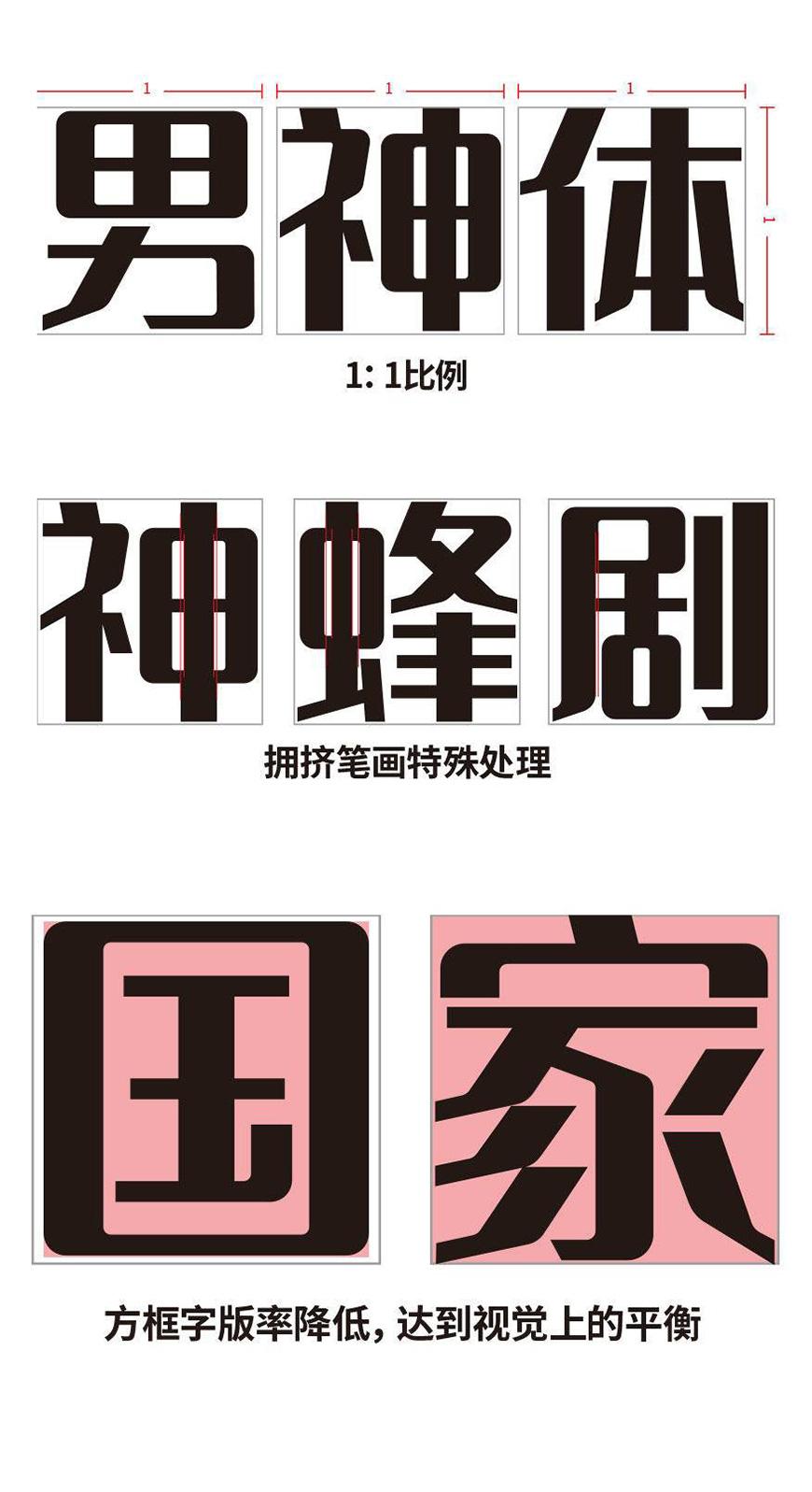 胡晓波男神体 字体案例 4