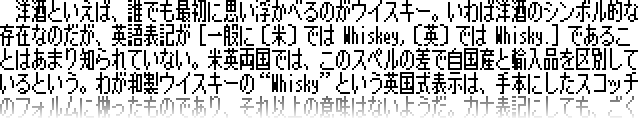 K8x12像素体 字体特点