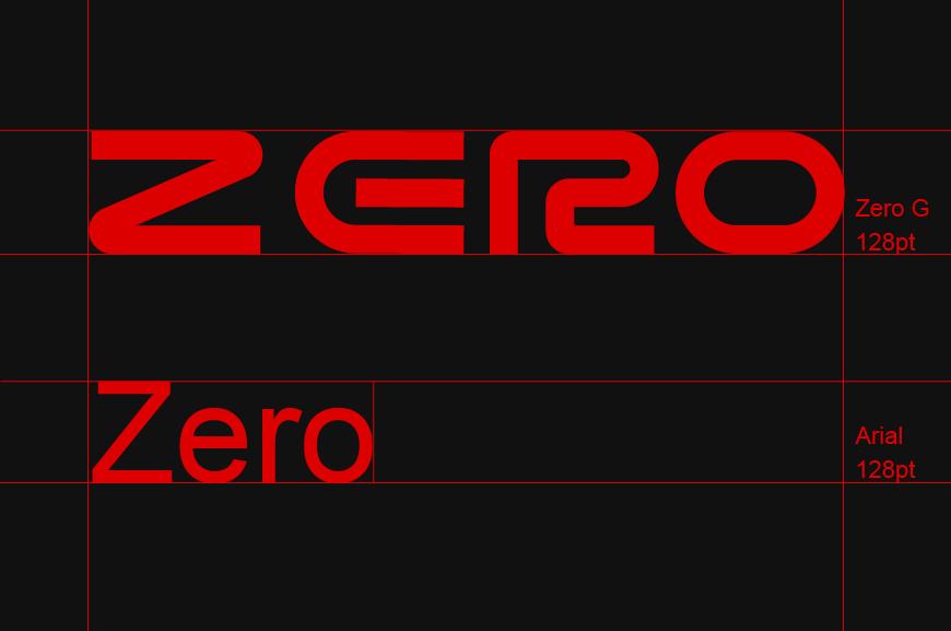 Zero G 字体特点
