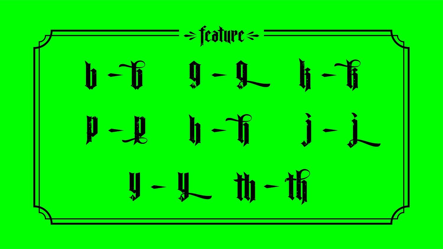 LL MGothic 字体特点