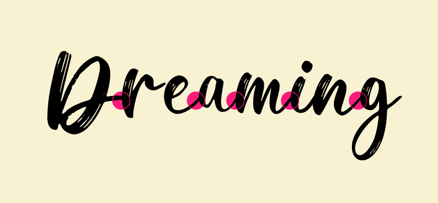 Dreaming 字体展示
