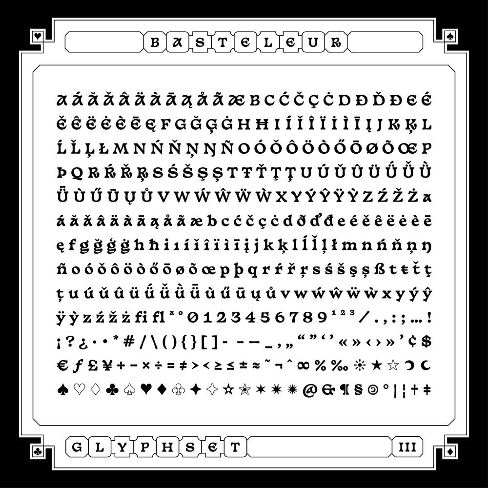 Basteleur 字体案例 4