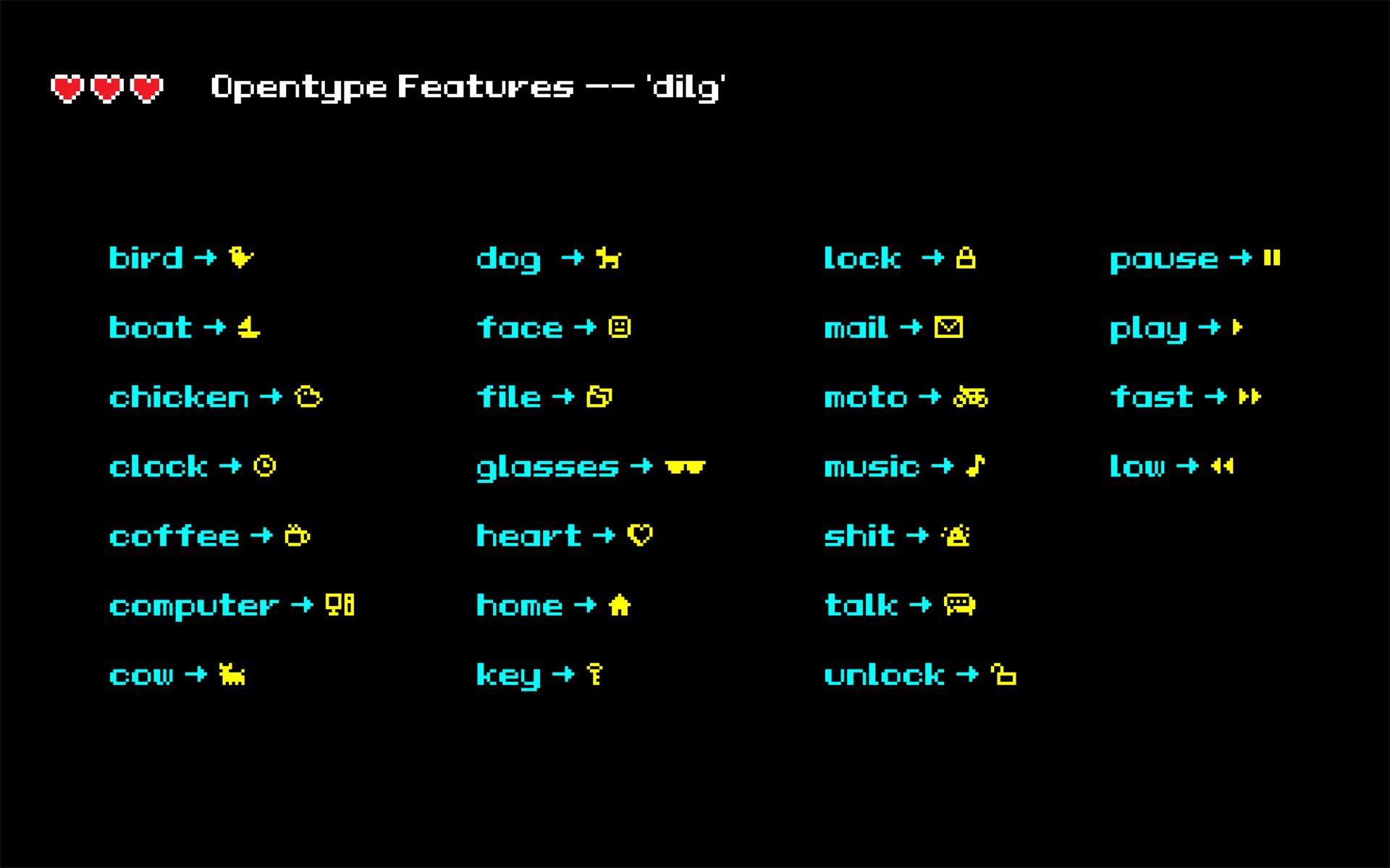 LL PixelFun 字体案例 1