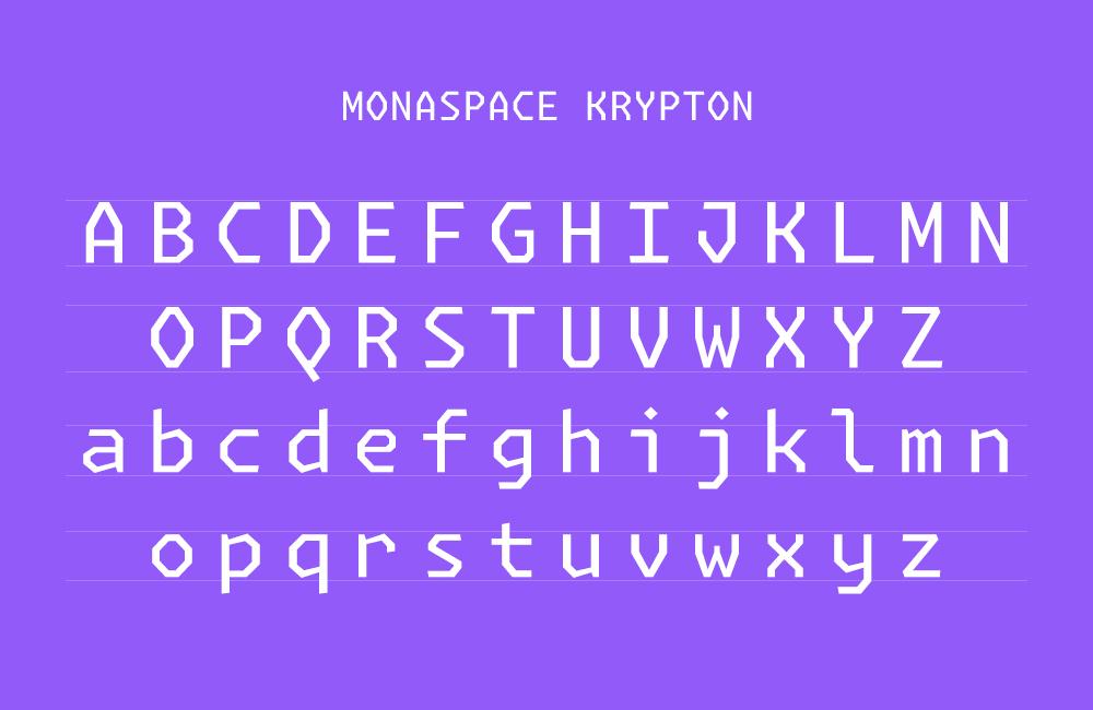 Monaspace 字体案例 4