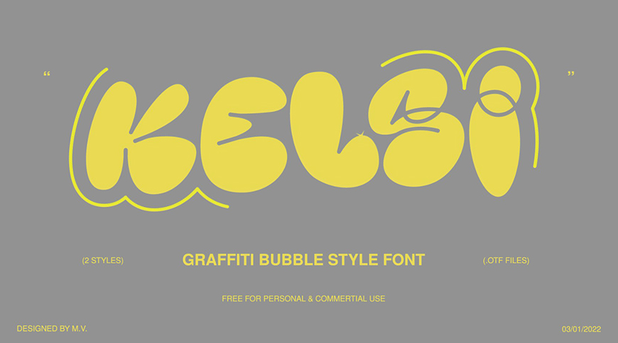 Kelsi 字体展示