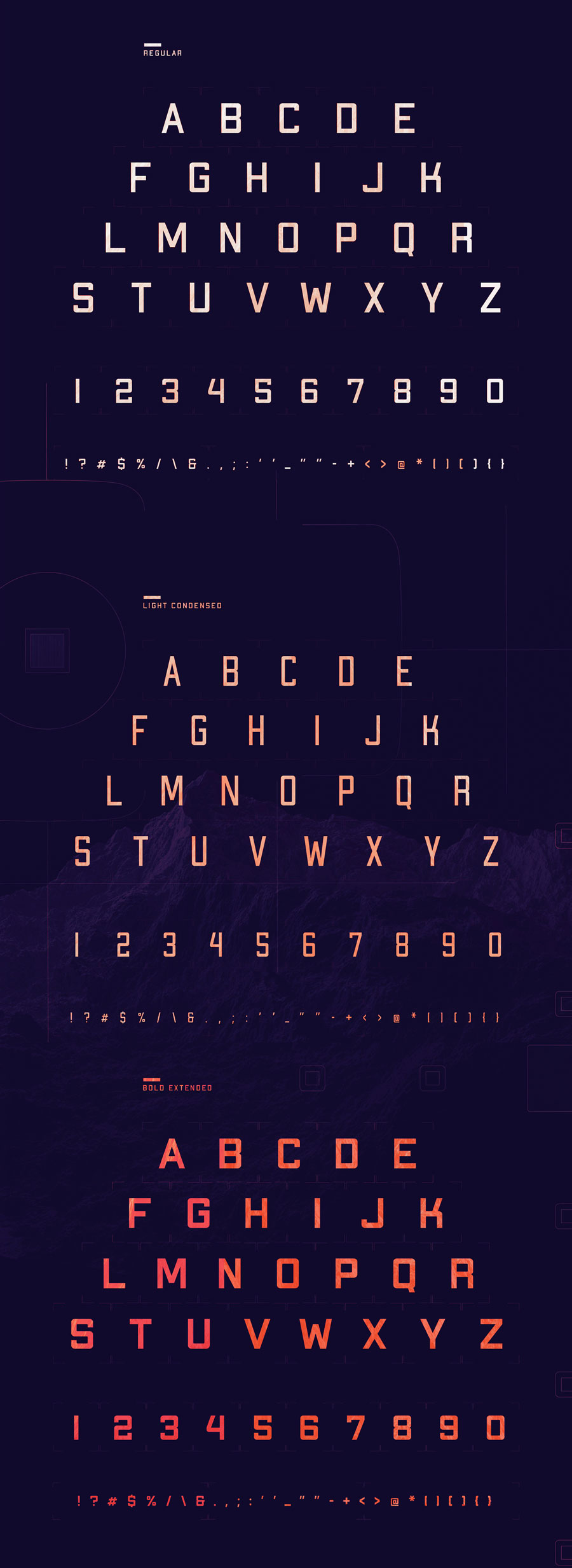 Apex Mk2 字体特点