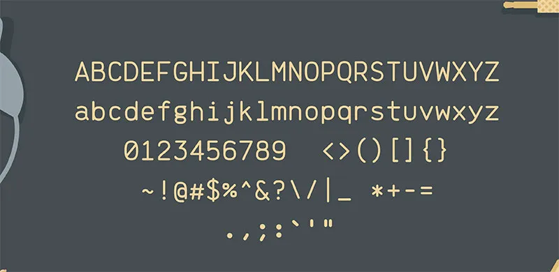 Brass Mono 字体特点