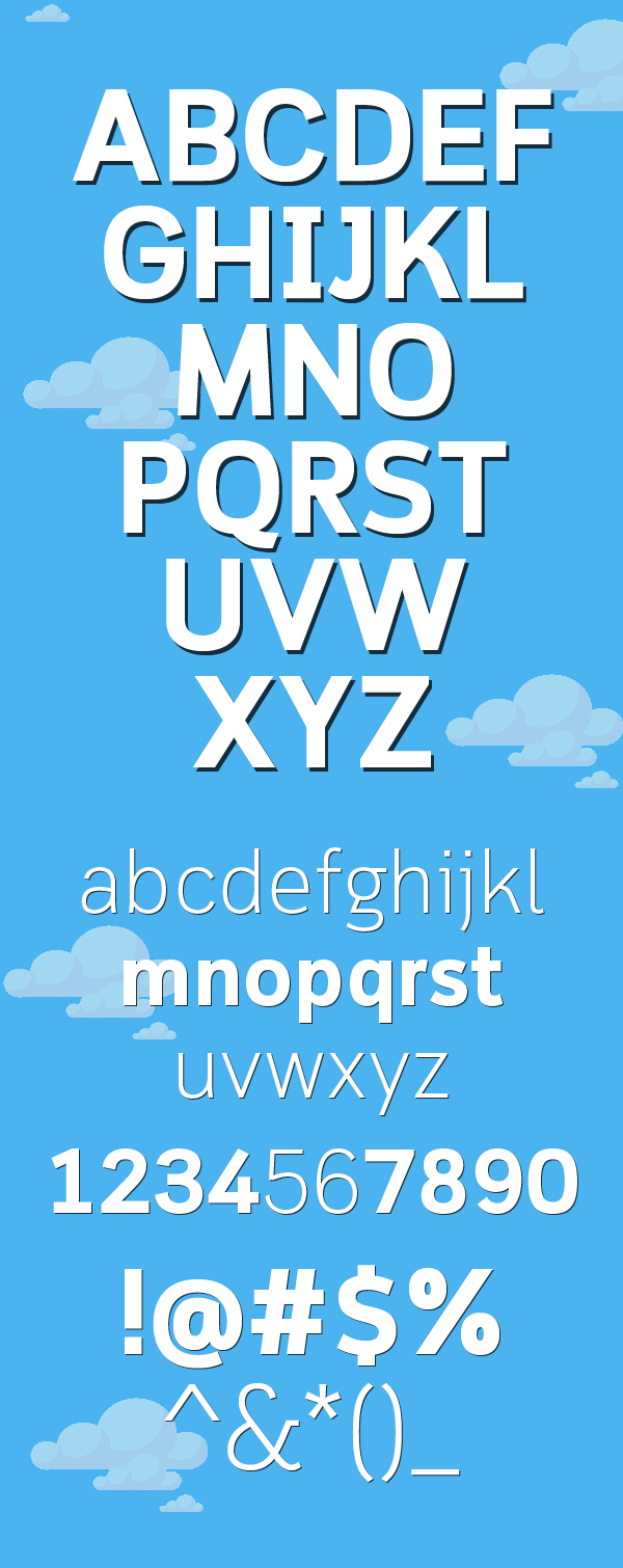 CloudSans 字体案例 2