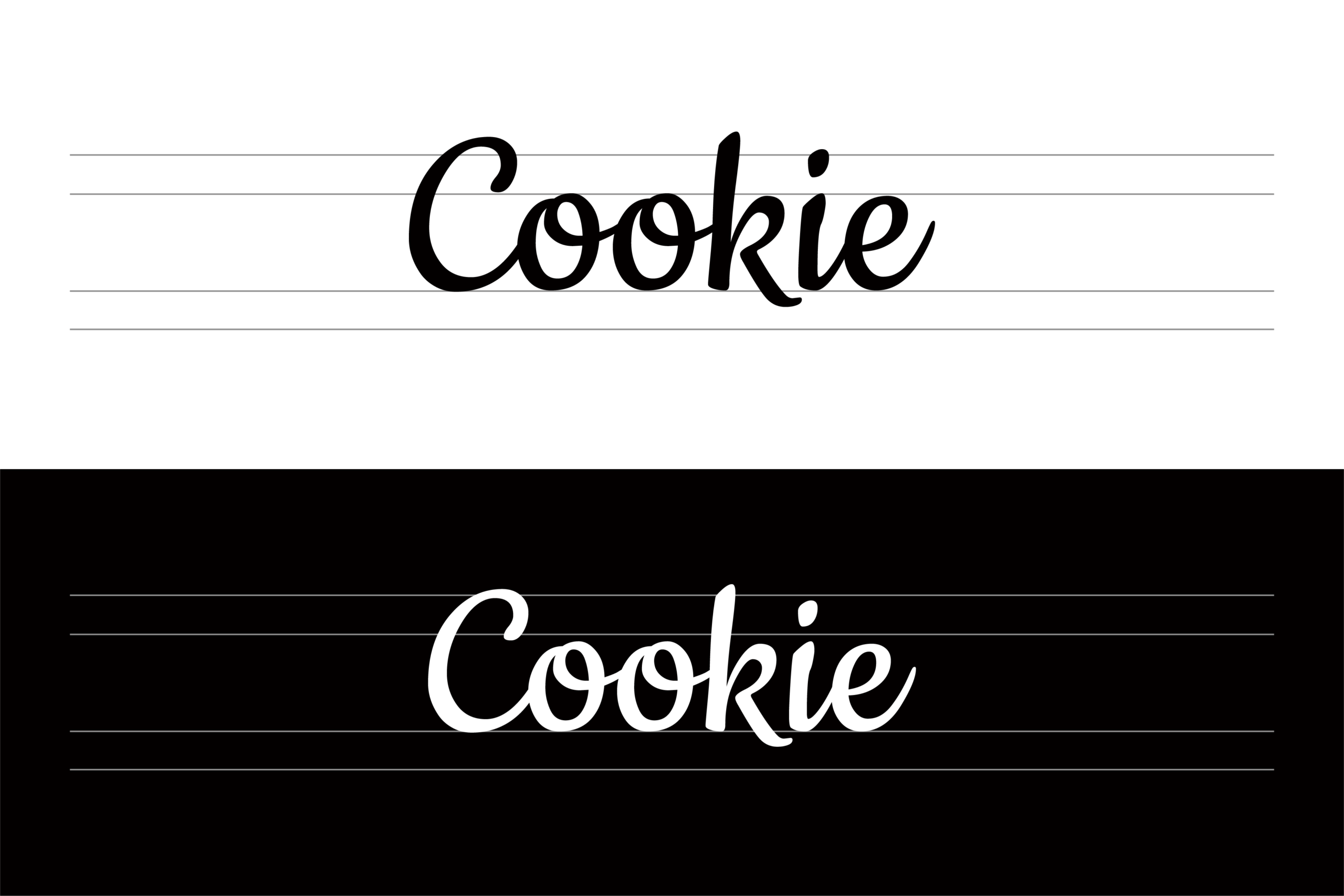 Cookie 字体展示