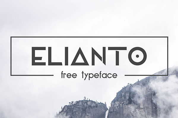 Elianto 字体特点